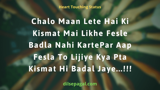 Heart Touching Status in Hindi