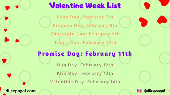 promise day date