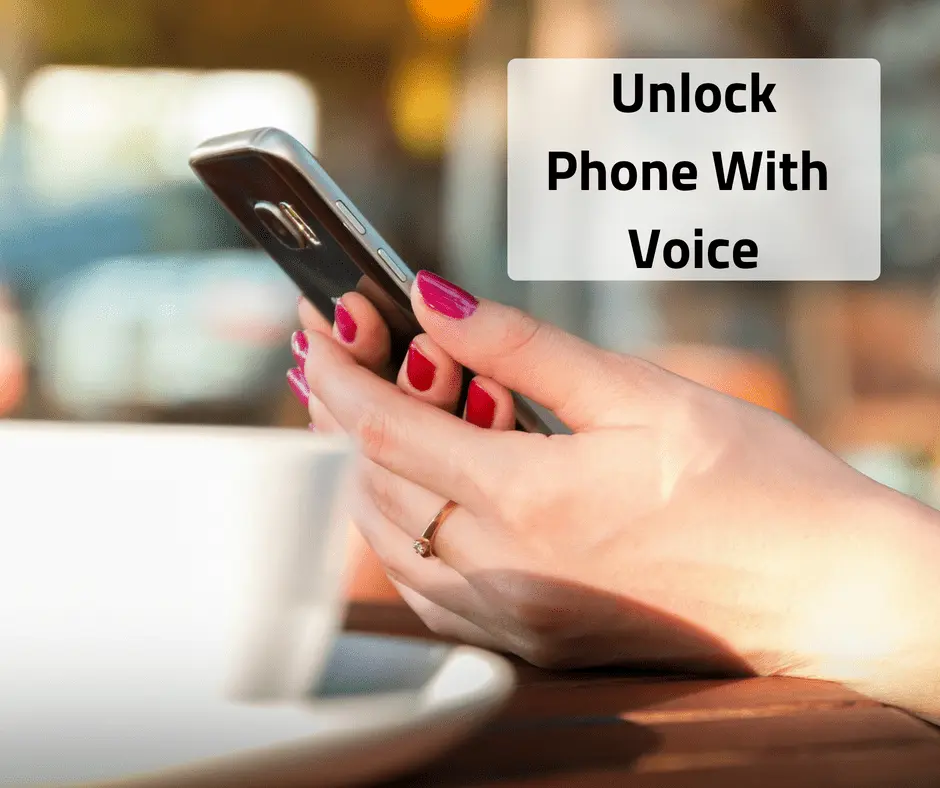 Unlock Phone With Voice